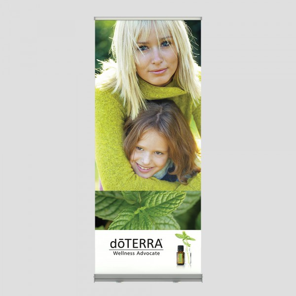 Mom Daughter Roll Up Banner