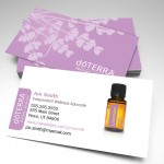 Light Essential Oils Business Cards (pack of 250)