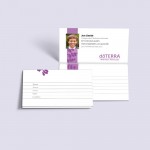 2 Part Perforated Business Cards with Photo (pack of 250)